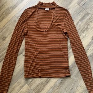 Urban Outfitters Keyhole Long Sleeve